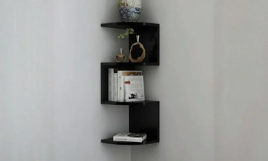 Wall Mounted Corner Shelf