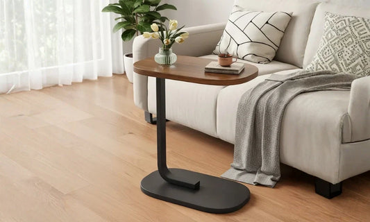 C Shape Sofa Side Table