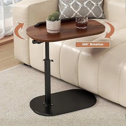 90° Tilting & 360° Swivel Height-Adjustable Table