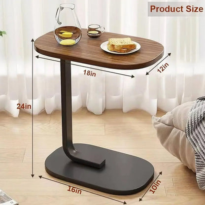 C-Shape Sofa Side Table